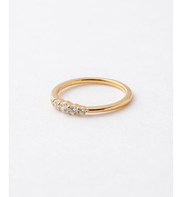 Jouete「ピンキーリング ジルコニア」|リング|
