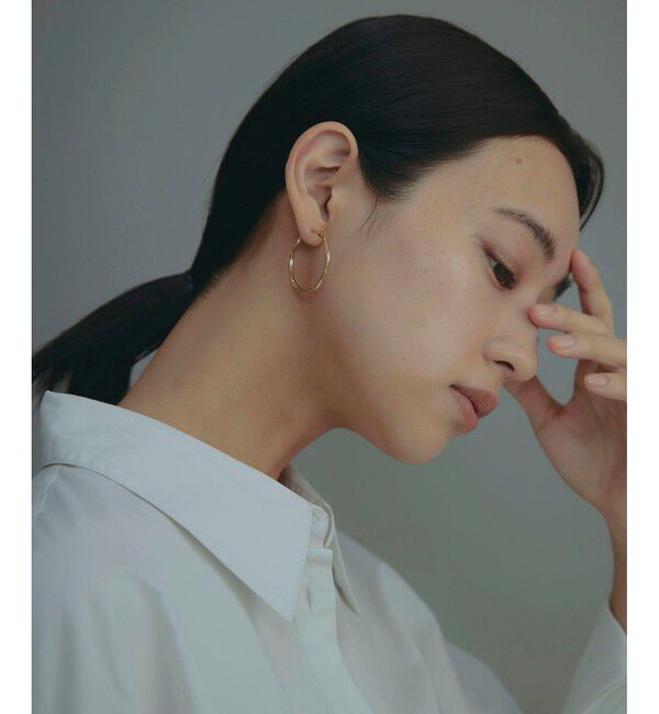 Jouete「ツイスト ラップピアス」|ピアス|