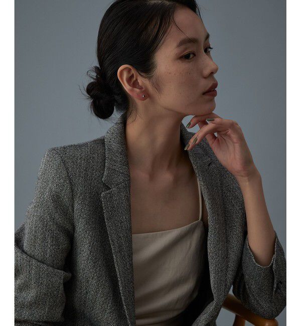 Jouete「K10YG ピアス ロンドンブルートパーズ」|ピアス|