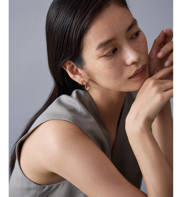 Jouete「ダブルピアス パール」|ピアス|