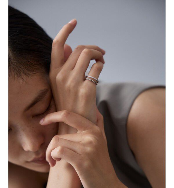 Jouete「ピンキーリング ジルコニア」|リング|