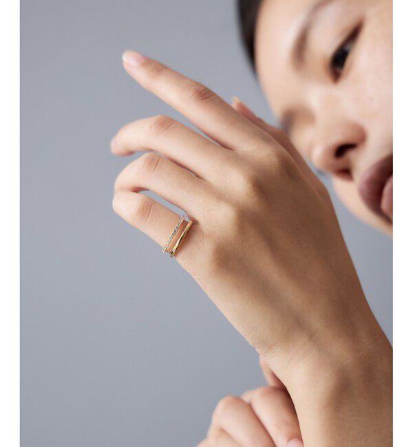 Jouete「ピンキーリング ジルコニア」|リング|