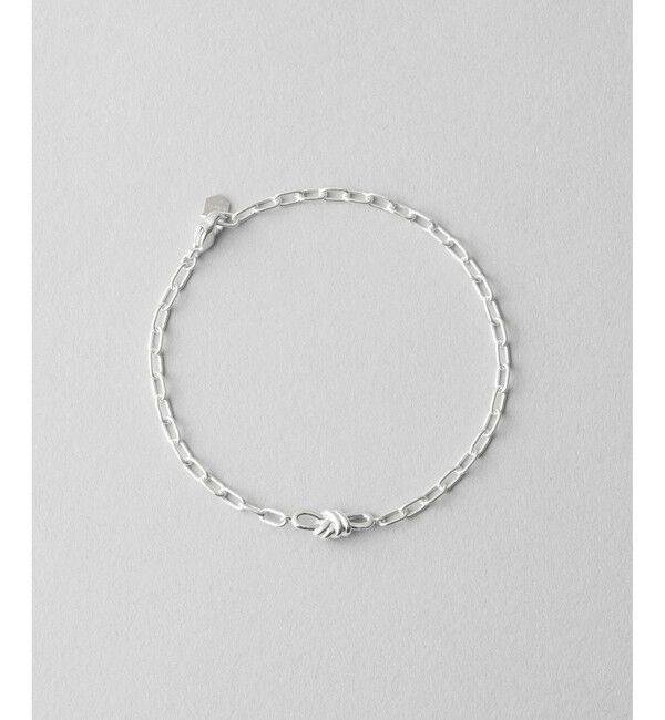 Jouete「[ツイニング] ブレスレット ノット」|ブレスレット・バングル|シルバー