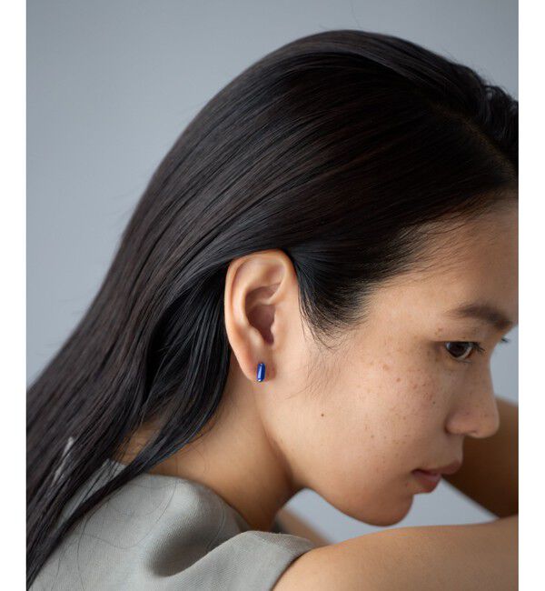 Jouete「[ピンズ] K10YG ピアス ラピスラズリ」|ピアス|