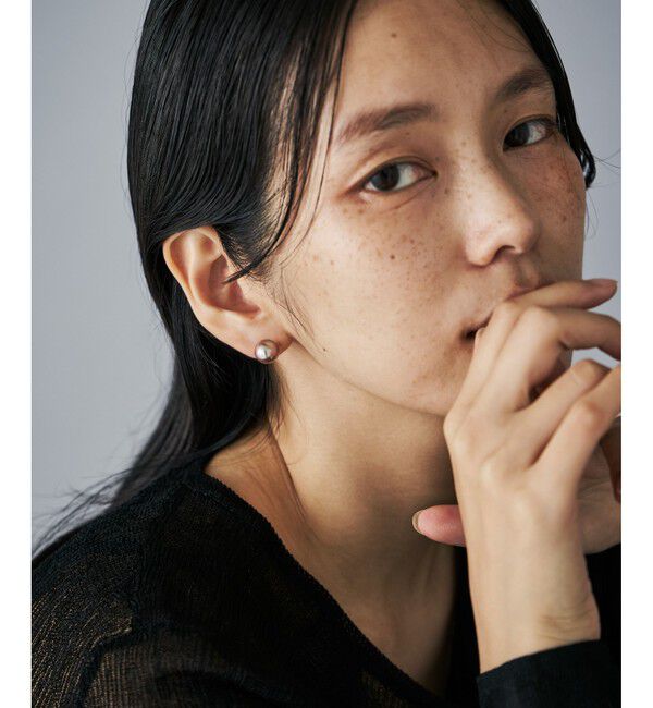 Jouete「ピアス カラーパール リバーシブル」|ピアス|