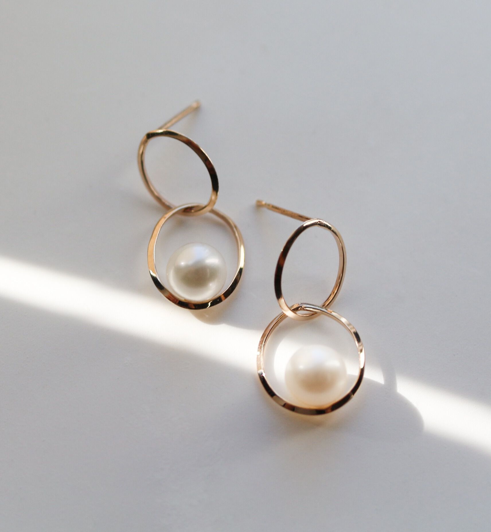  「パール ピアス | K10YG」|ピアス|K10 イエローゴールド