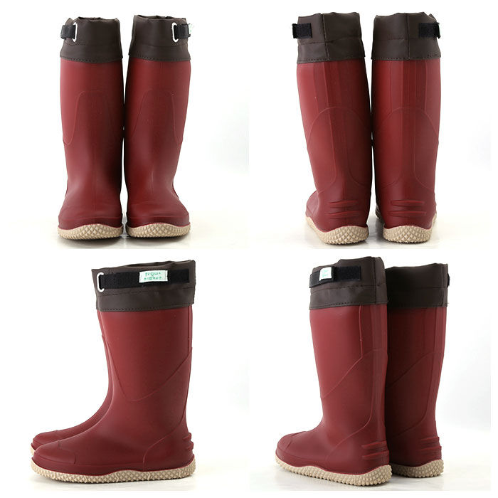 BACKYARD FAMILY「長靴 レディース 農作業 通販 かわいい おしゃれ フラット底 疲れにくい 履きやすい」|レインシューズ|