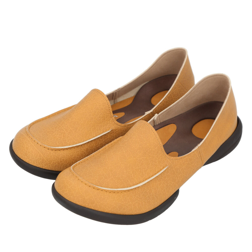 BACKYARD FAMILY「リゲッタ 靴 レディース 通販 ドライビングシューズ  ローファー コンフォートシューズ 運転」|ローファー|イエロー3