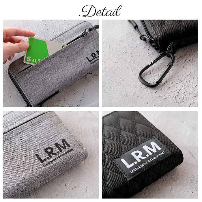BACKYARD FAMILY「L.R.M 財布 通販 長財布 ロングウォレット ラウンドファスナー おしゃれ 大容量」|財布|
