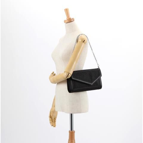 銀座かねまつ「MH24516CFUMET 【本革】グリッタークラッチバッグ」|ショルダー・メッセンジャー|