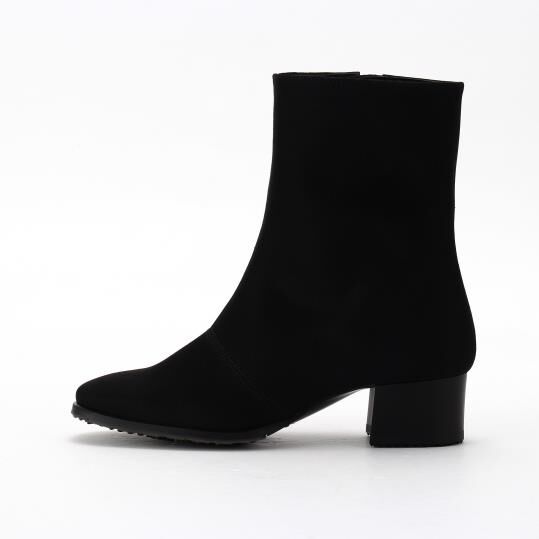 銀座かねまつ「UE254234OTHBLK 【防水】【GORE-TEX(R)】アクアベルゴアテックスショートブーツ」|ショートブーツ|