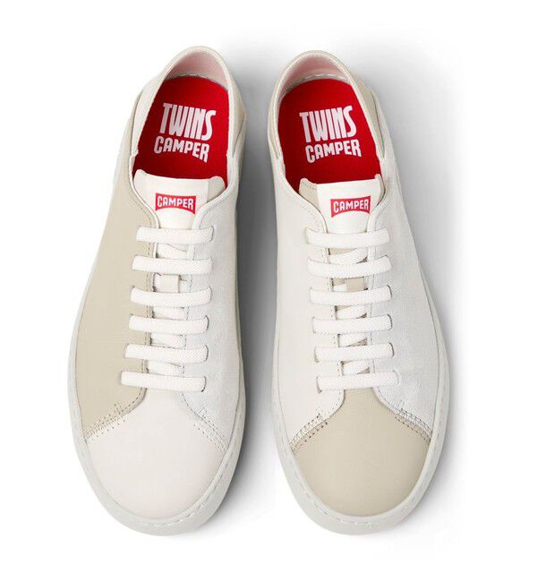 CAMPER「[カンペール] TWINS / レザースニーカー」|スニーカー|ホワイト