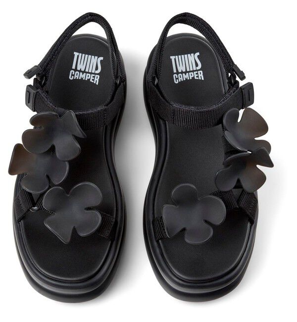 CAMPER「[カンペール] TWINS / サンダル」|サンダル|ブラック