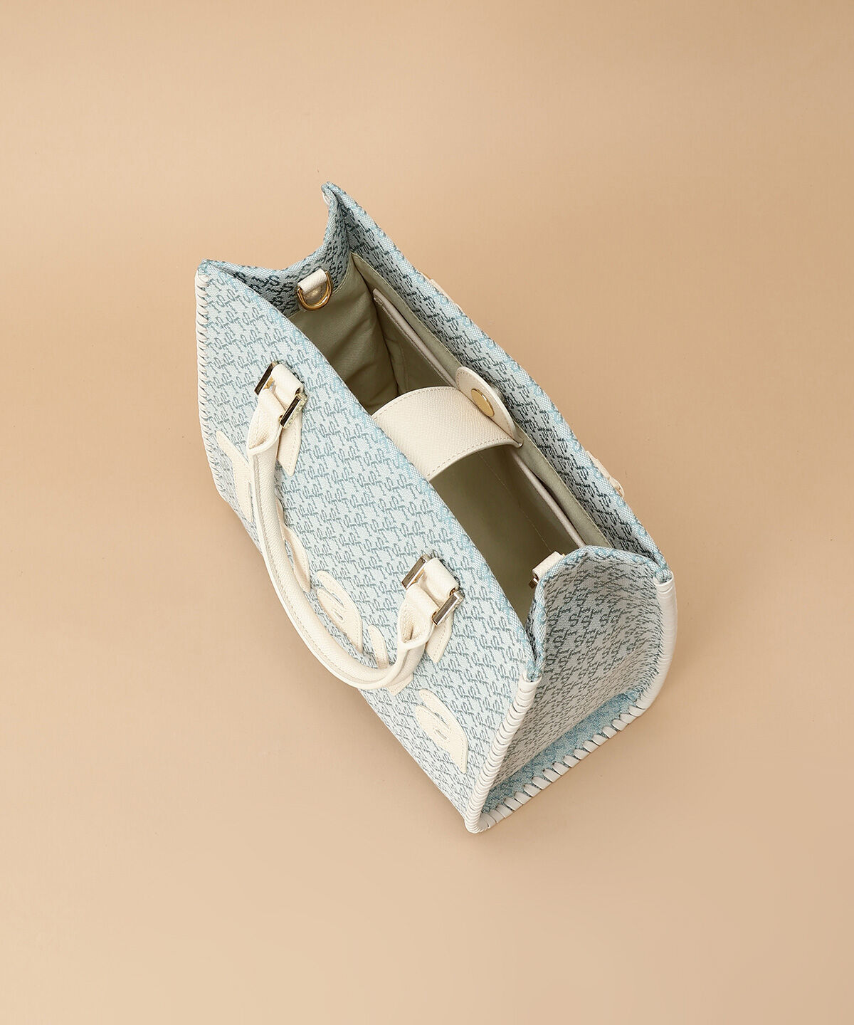 Samantha Thavasa「ST Jacquard サマタバスクエアトートバッグ」|トートバッグ|