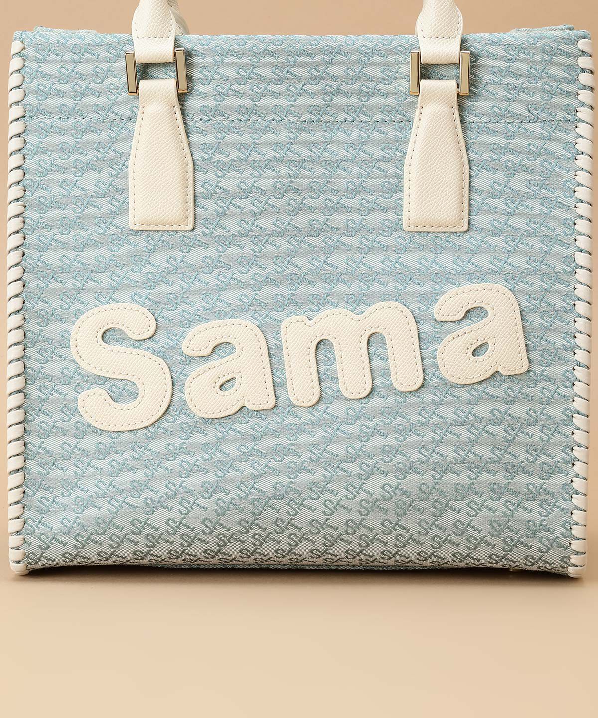 Samantha Thavasa「ST Jacquard サマタバスクエアトートバッグ」|トートバッグ|