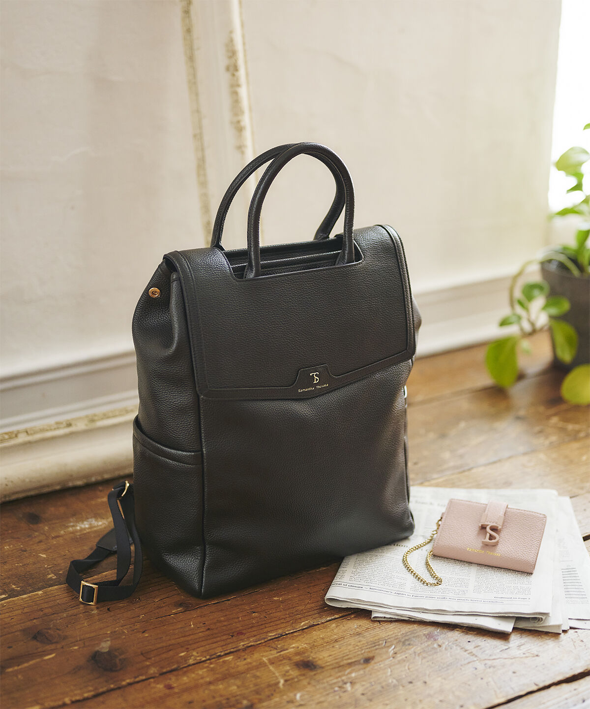 Samantha Thavasa「スマート2wayレザーリュック」|リュック|