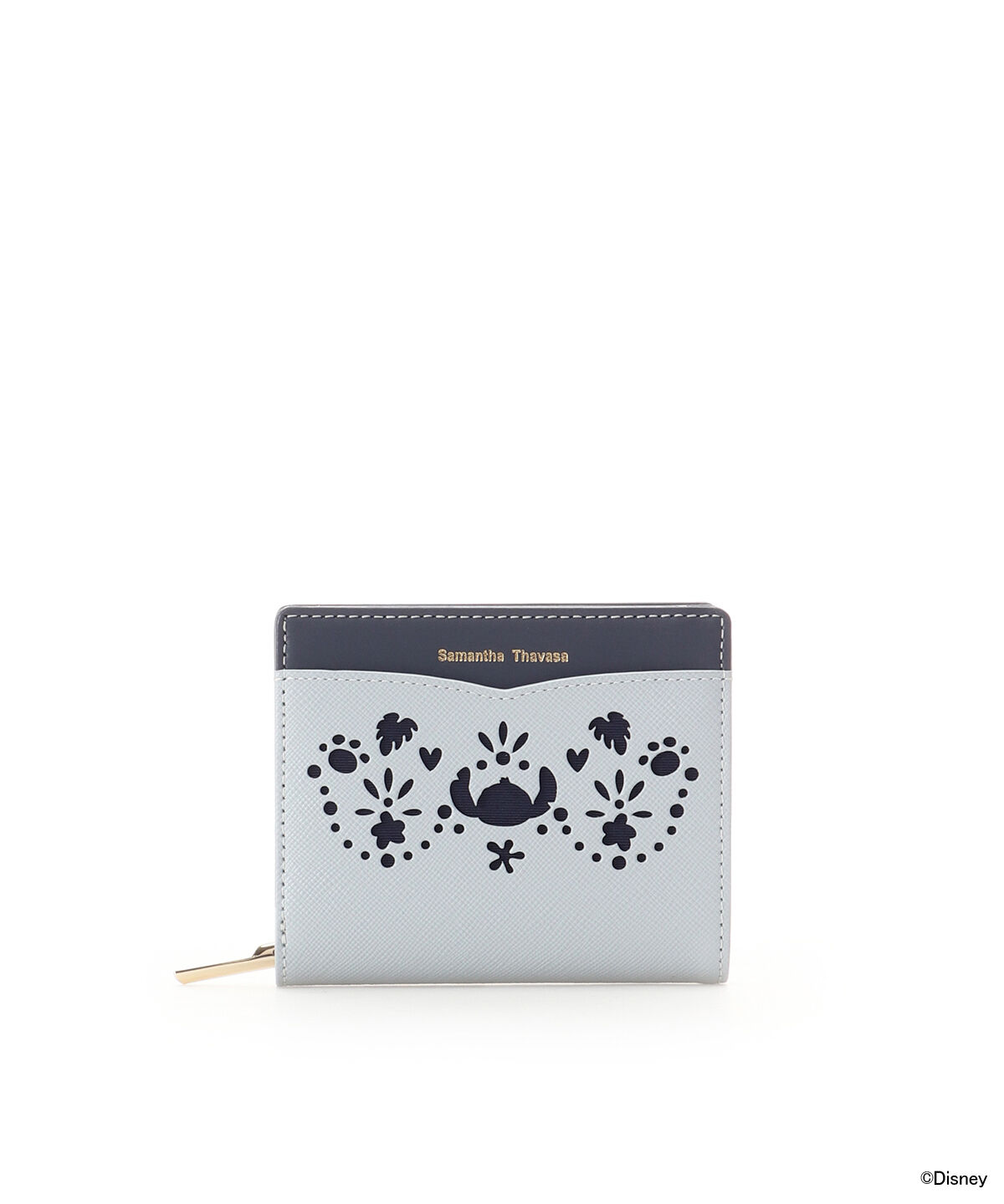 Samantha Thavasa「「スティッチ」&「エンジェル」コレクション 折財布」|財布|ライトブルー