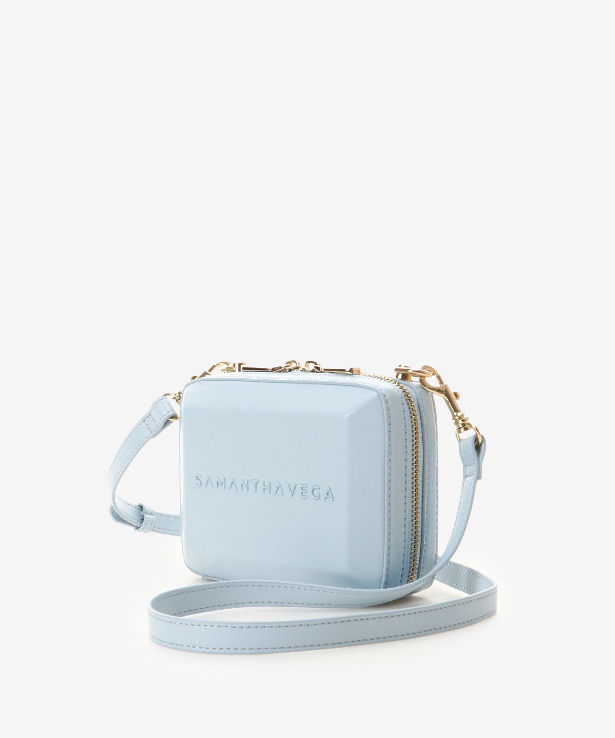 Samantha Vega「ナノスクエアストーンショルダーバッグ」|ショルダー・メッセンジャー|