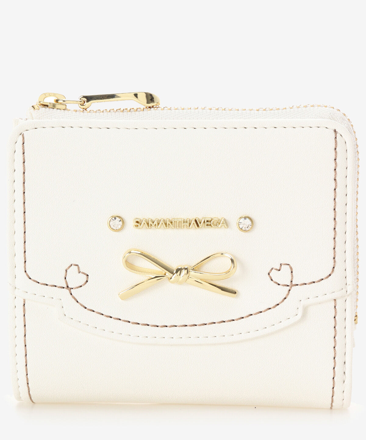 Samantha Vega「フリルリボン折財布」|財布|