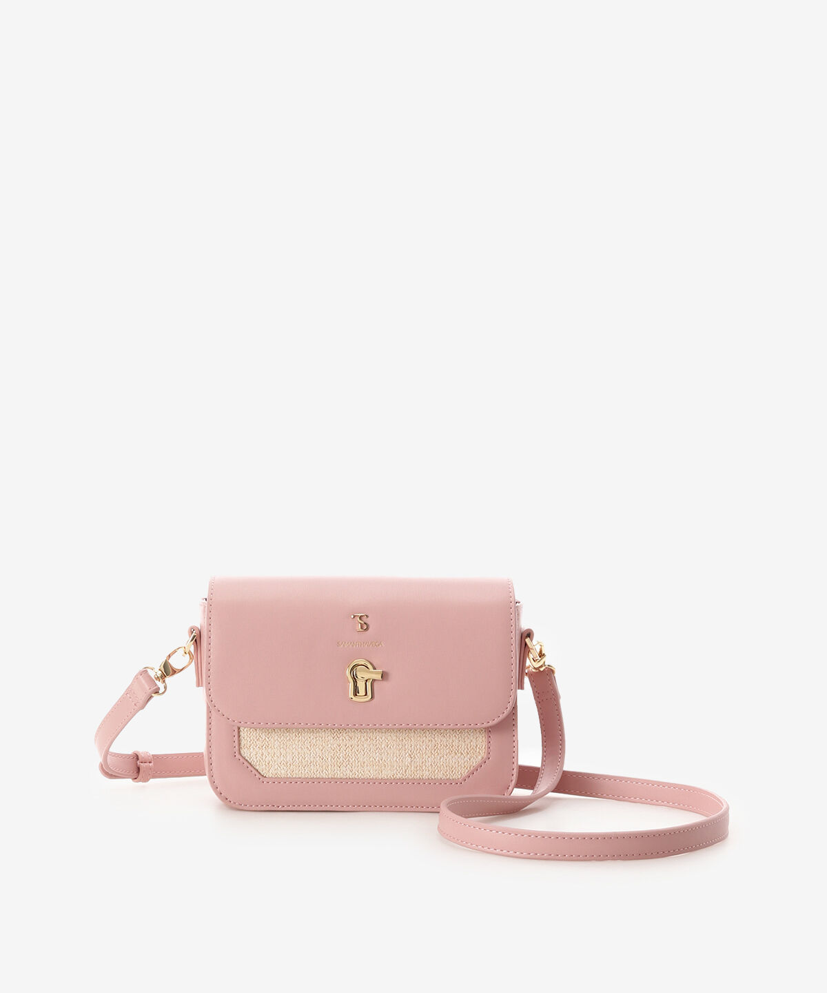 Samantha Vega「パナマ風ベルト金具ショルダーバッグ」|ショルダー・メッセンジャー|