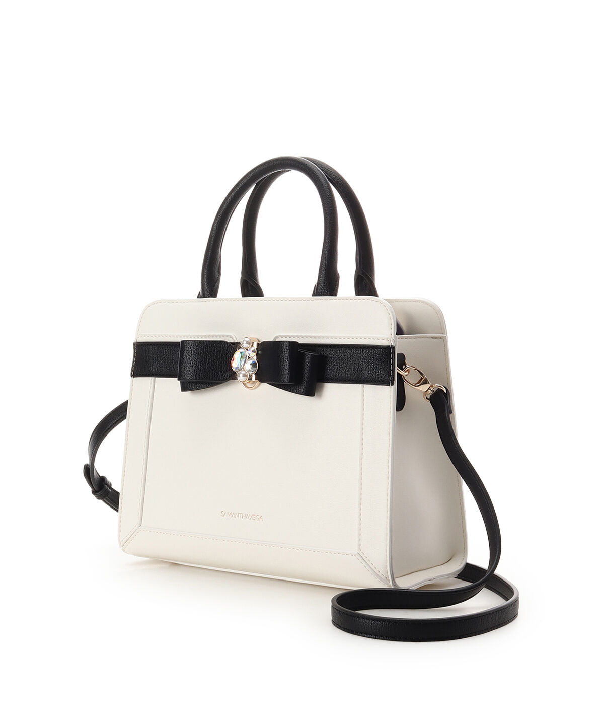 Samantha Vega「ジュエルリボンハンドバッグ」|ハンドバッグ|