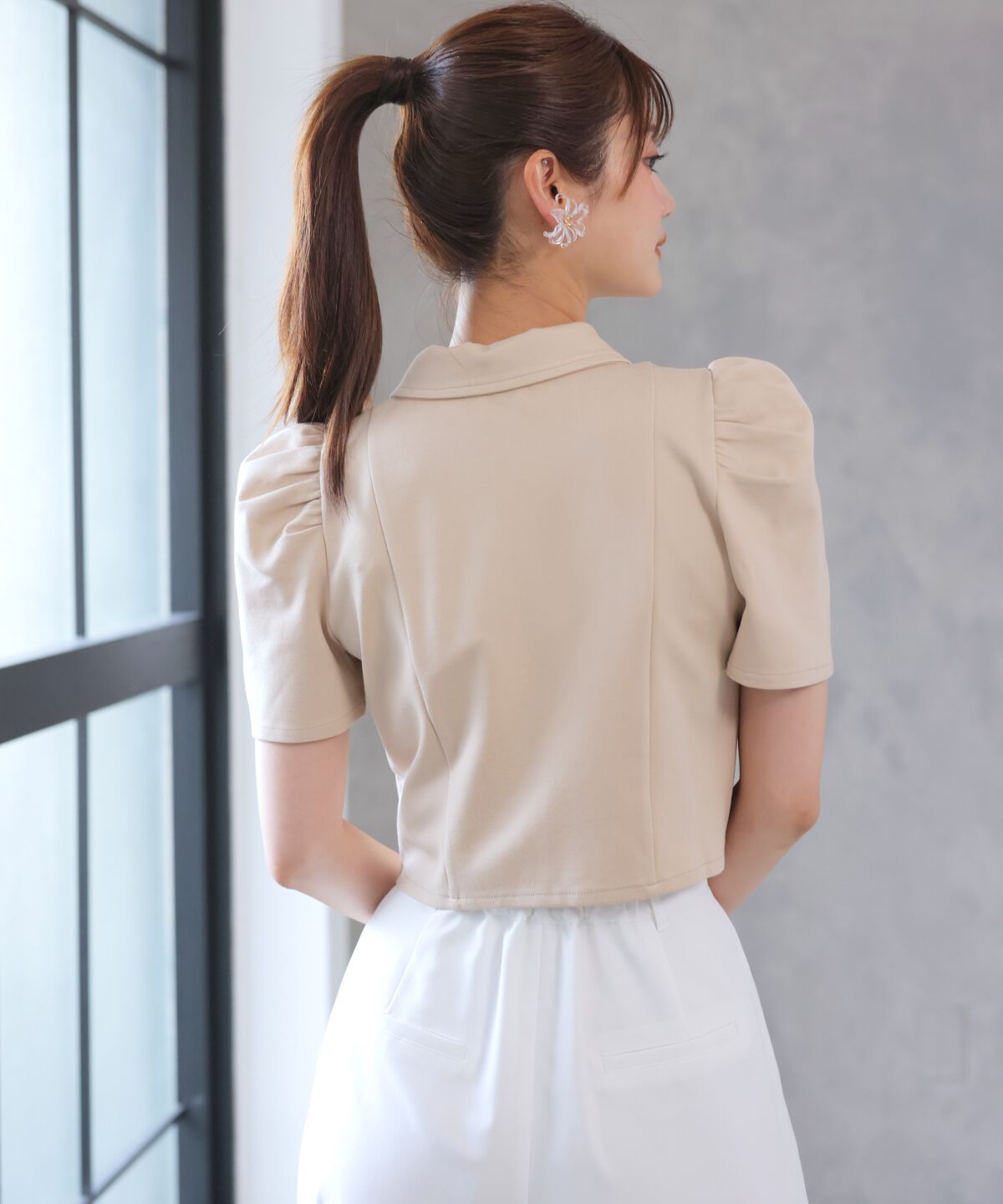 アンドクチュール「クラシックカラーポンチジャケット」|その他|