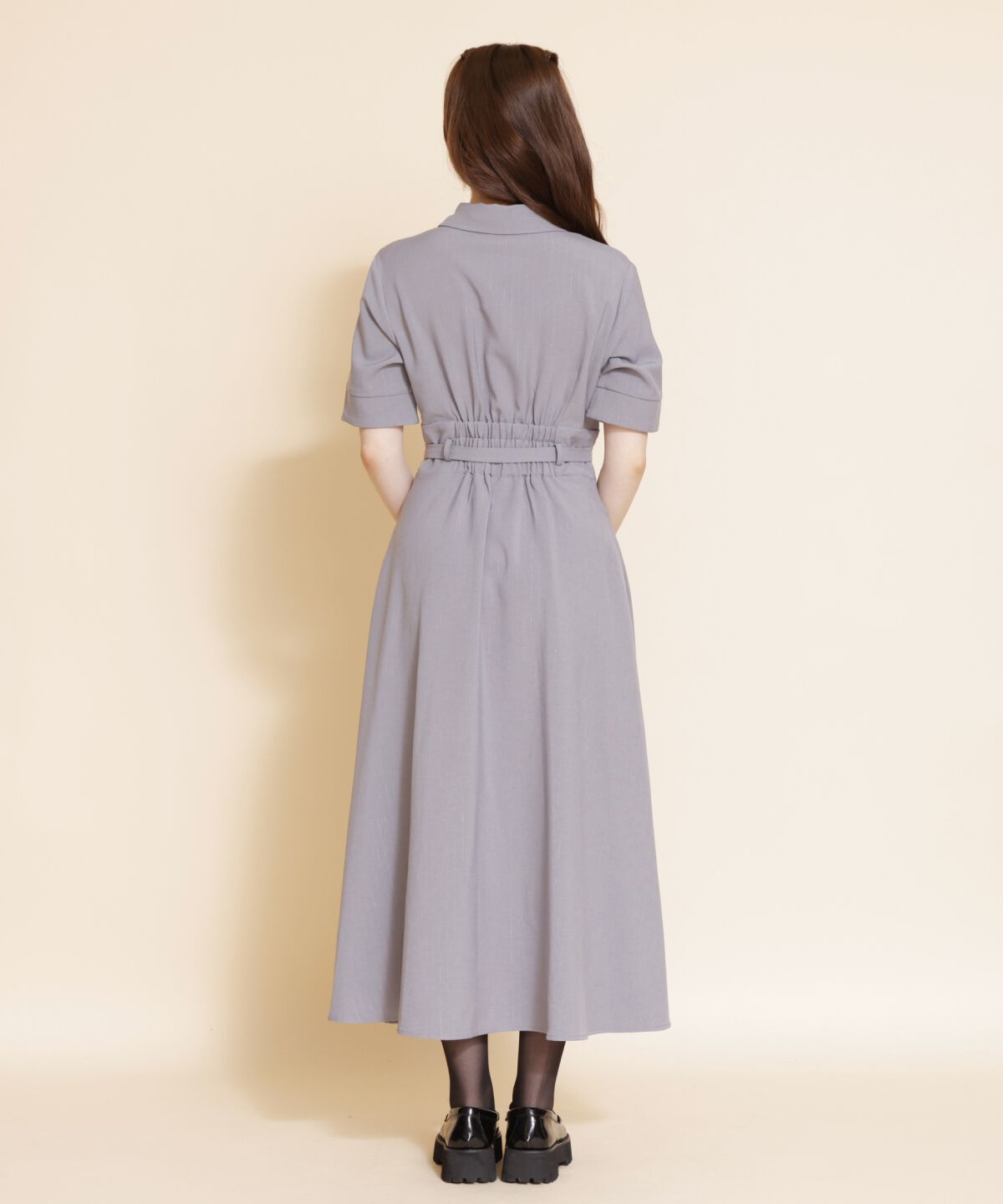 REDYAZEL「フレアシャツワンピース」|ワンピース|