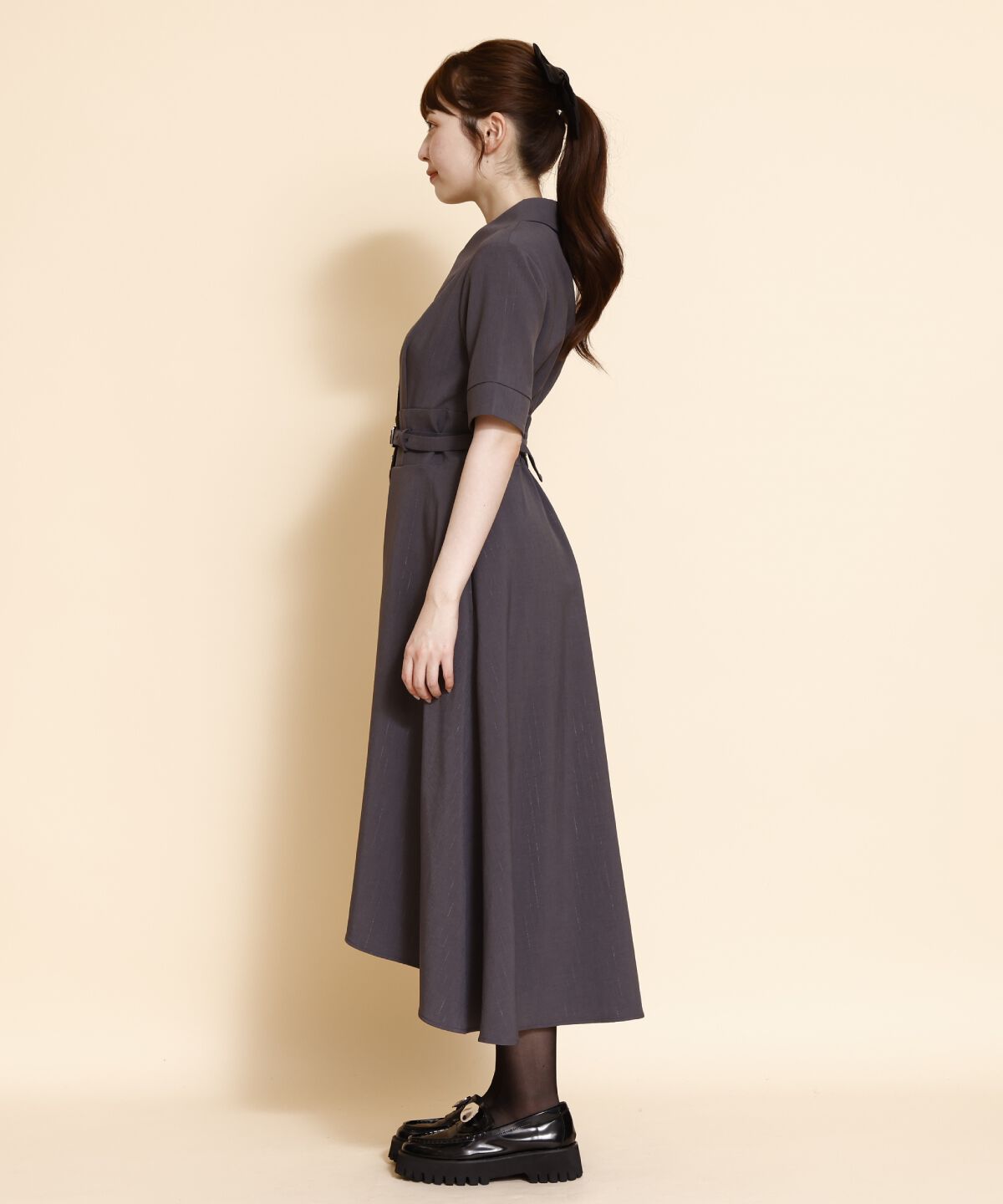 REDYAZEL「フレアシャツワンピース」|ワンピース|
