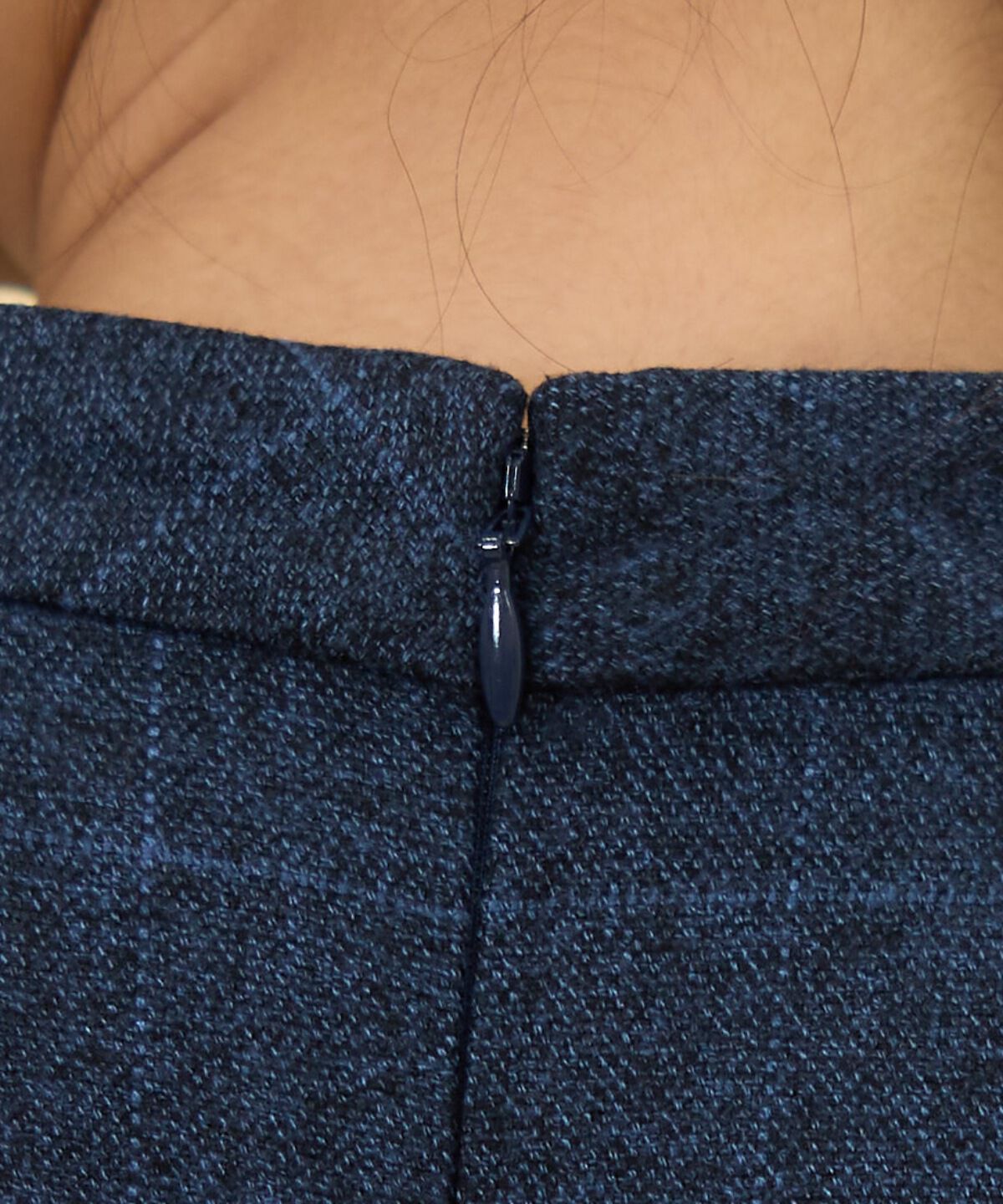 REDYAZEL「バイカラーチェックスタンドトップス」|シャツ・ブラウス|