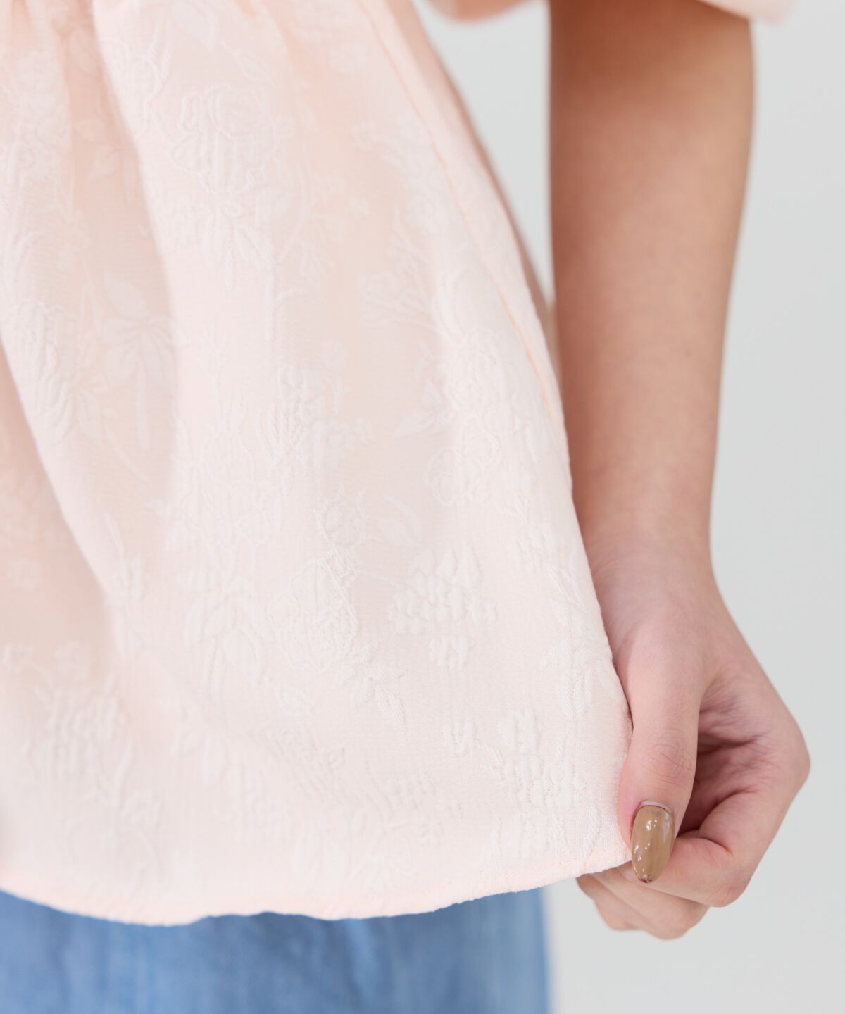 REDYAZEL「２WAYジャガードペプラムトップス」|シャツ・ブラウス|