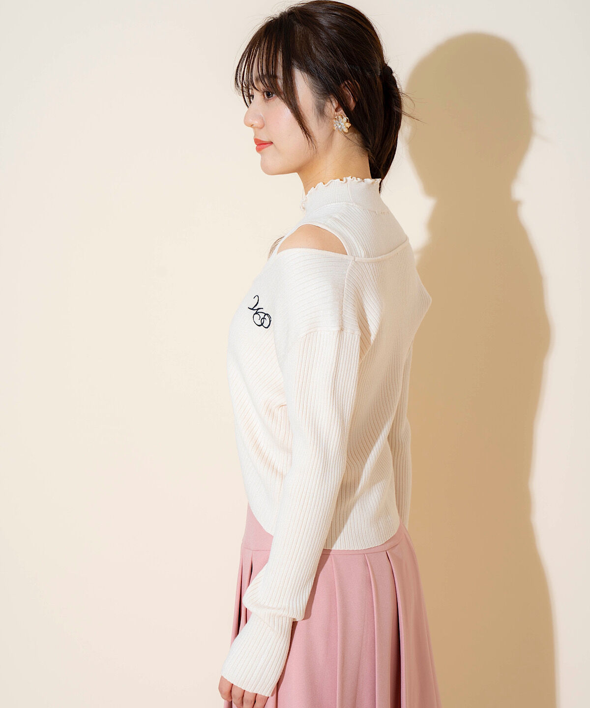 WILLSELECTION「ロゴ刺繍アンサンブル」|ニット・セーター|