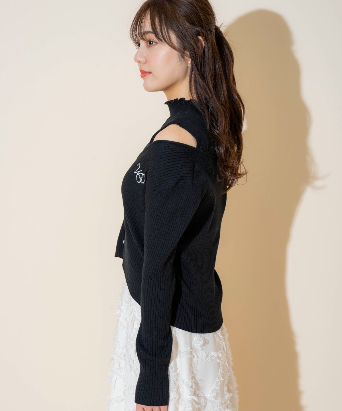 WILLSELECTION「ロゴ刺繍アンサンブル」|ニット・セーター|