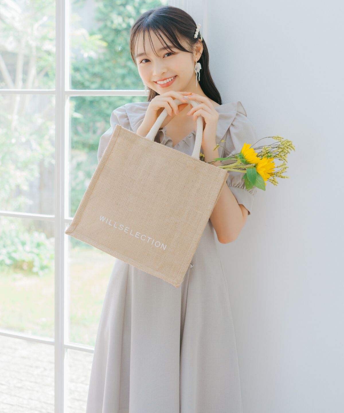 WILLSELECTION「フリルカシュクールフレアワンピース」|ワンピース|