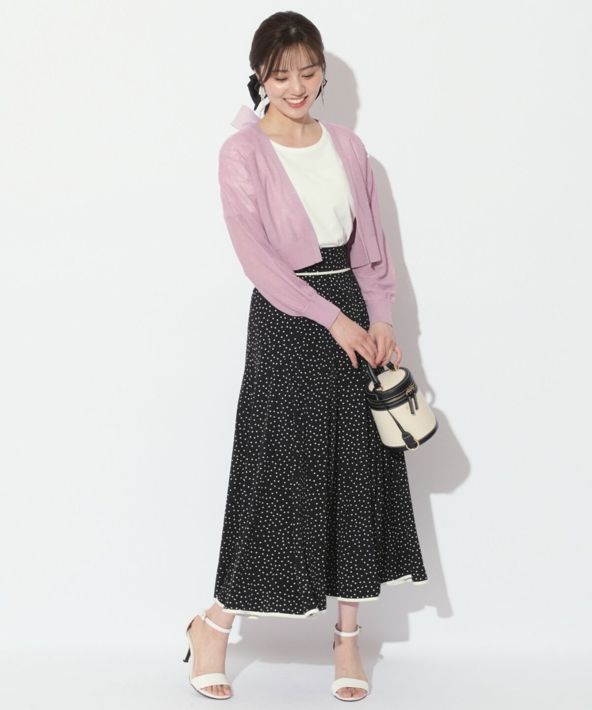 WILLSELECTION「スパンコールボレロ」|カーディガン|