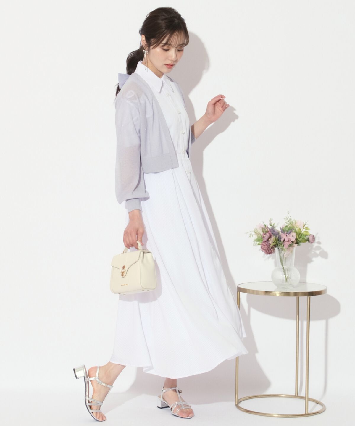 WILLSELECTION「スパンコールボレロ」|カーディガン|