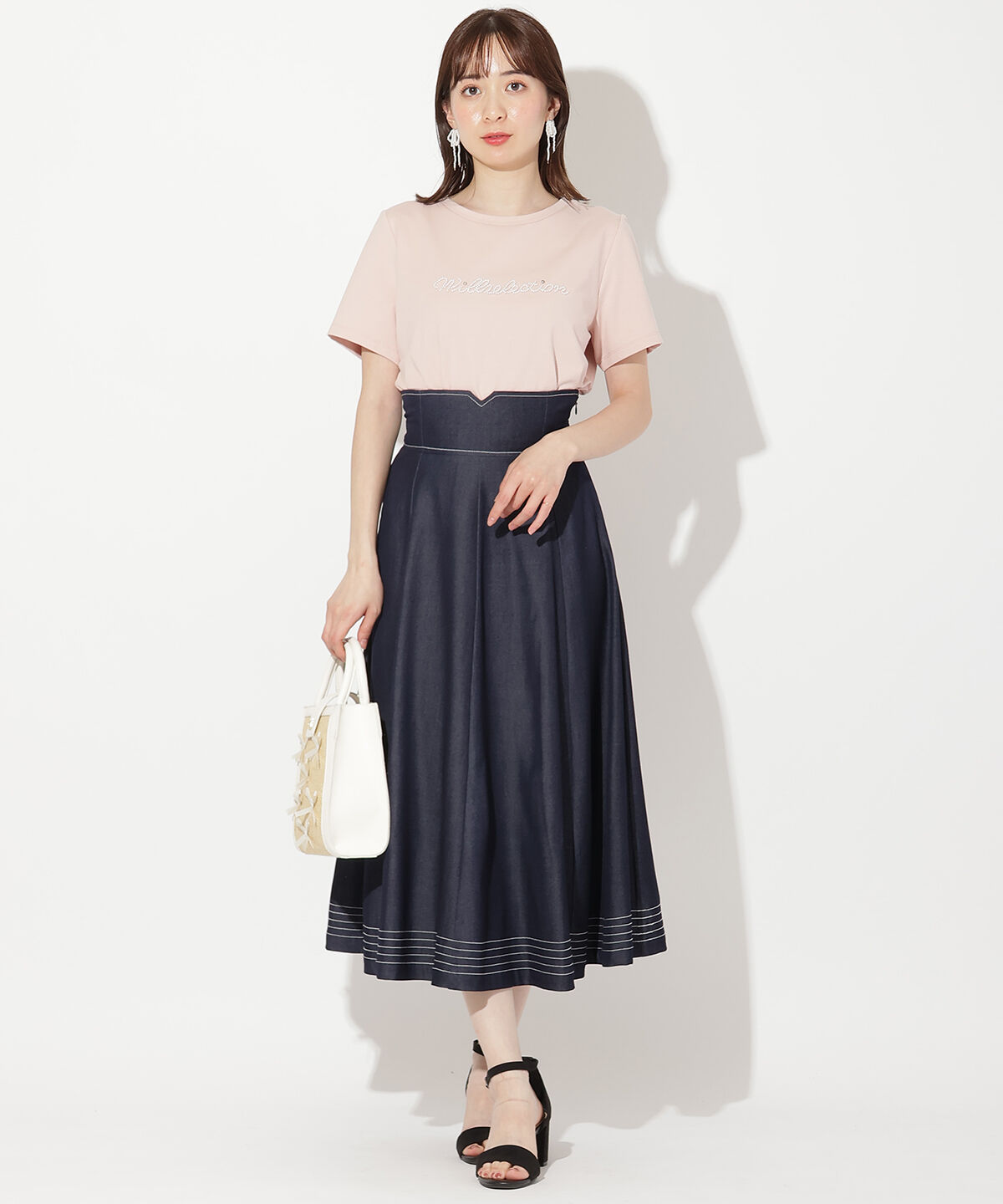 WILLSELECTION「パールロゴTシャツ」|Tシャツ・カットソー|