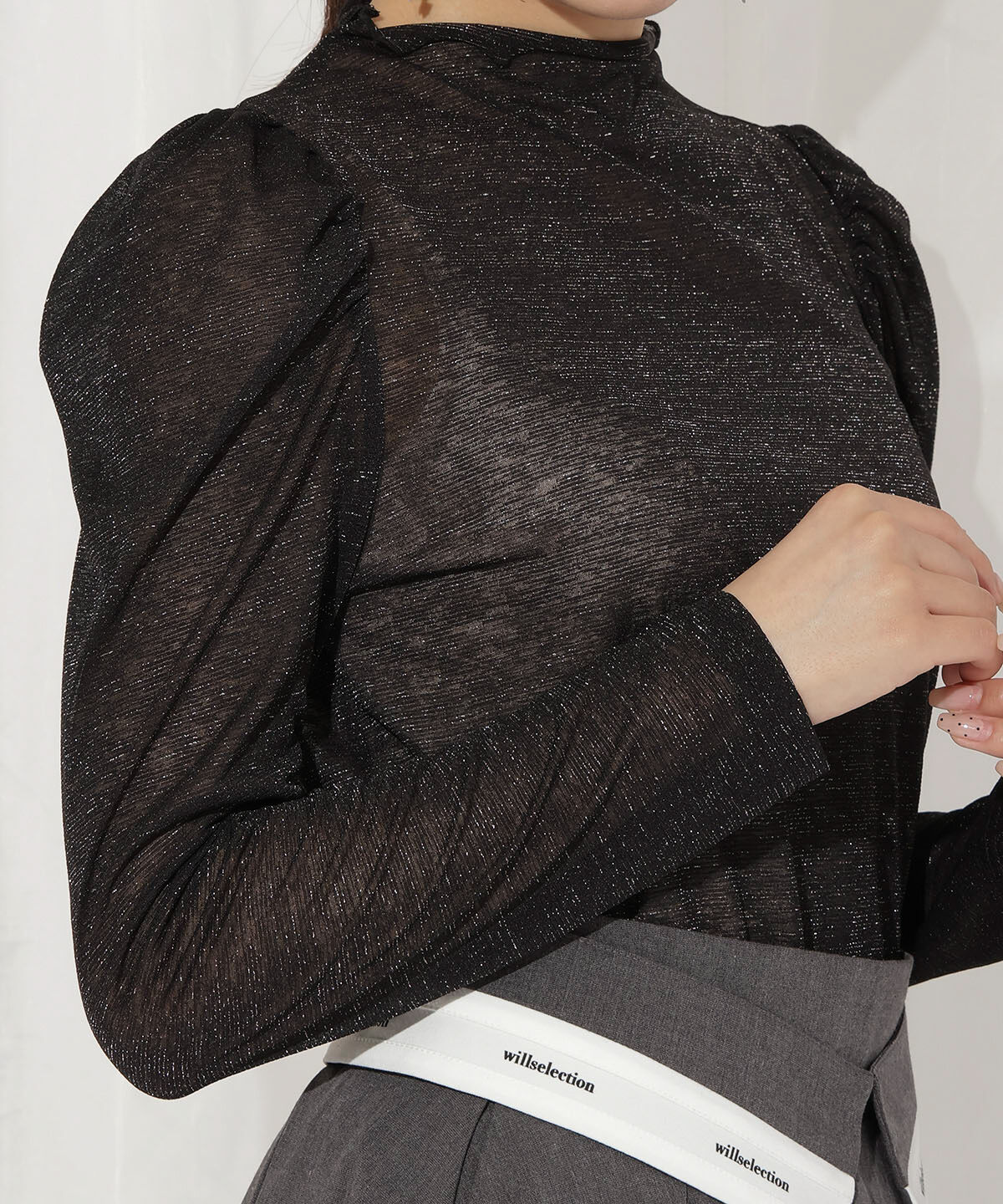 WILLSELECTION「ラメシアートップス」|その他|