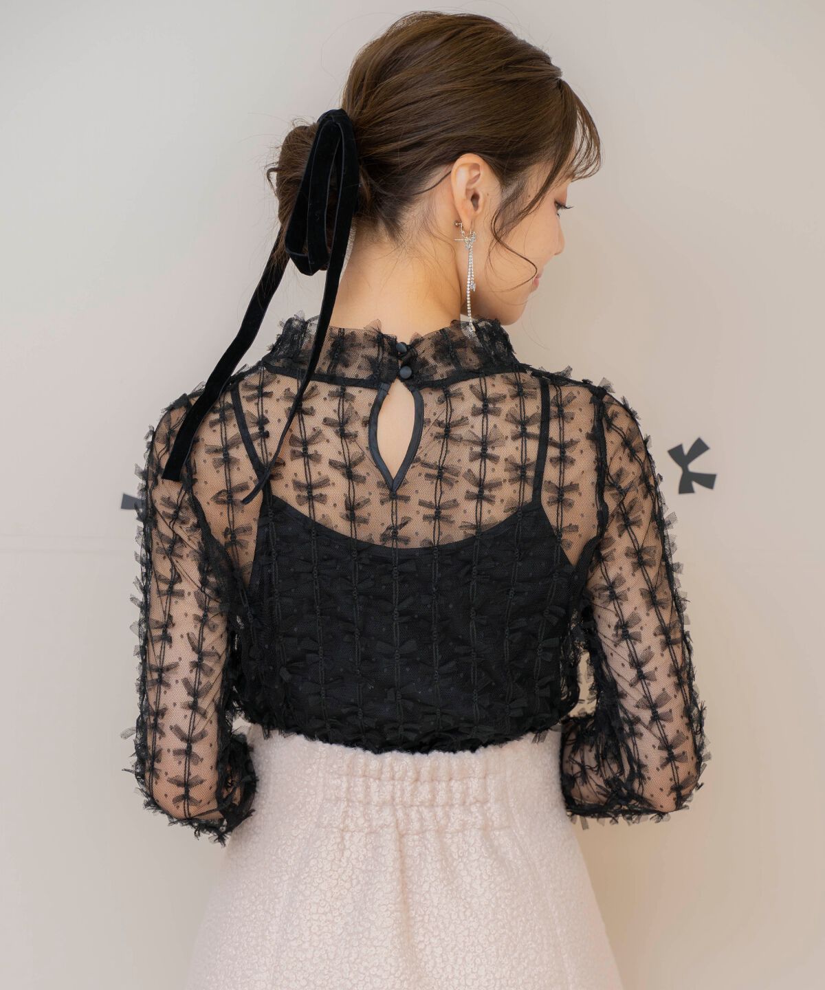 WILLSELECTION「リボンレースプルオーバー」|その他|