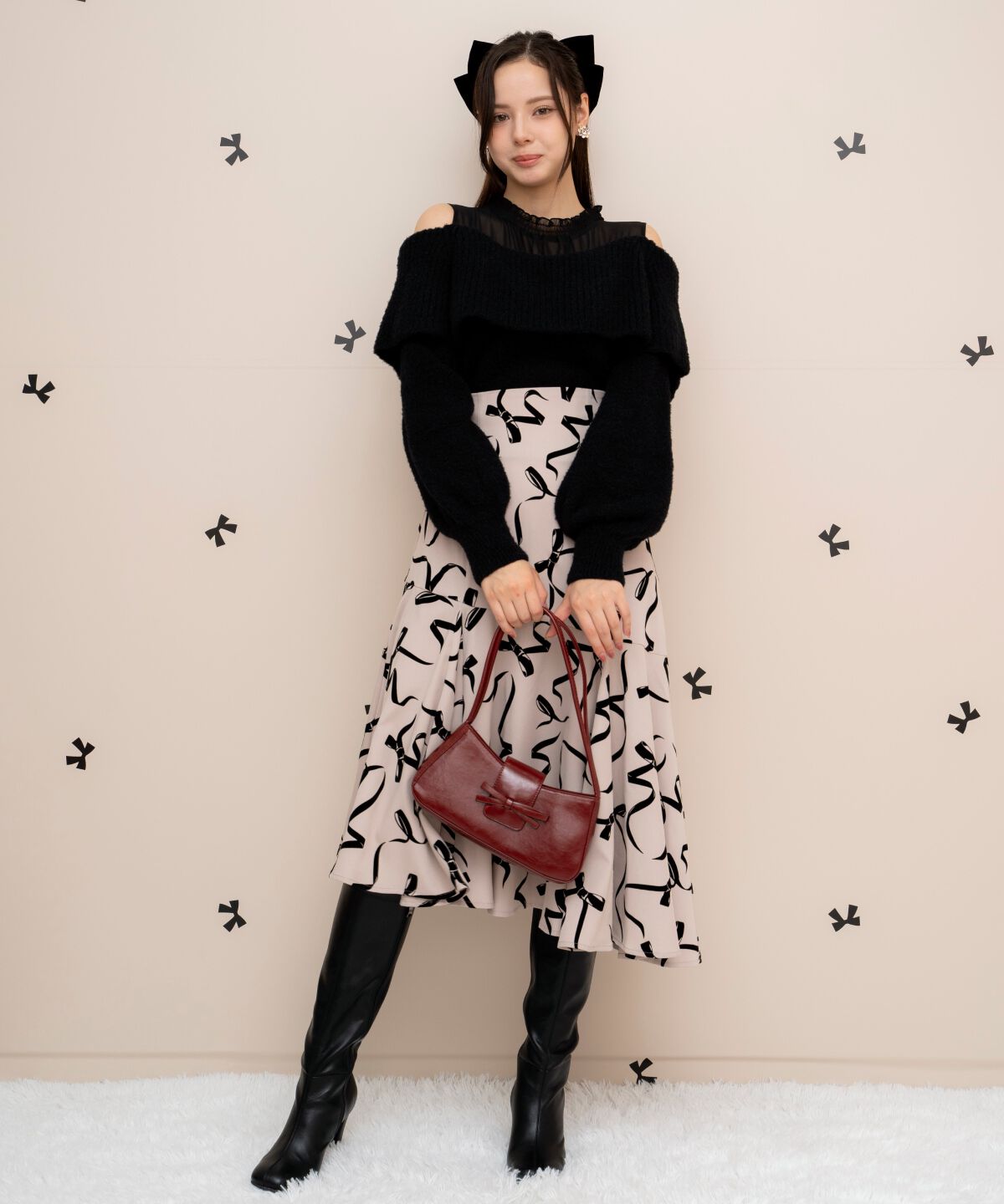 WILLSELECTION「プチテディヤーンプルオーバー」|ニット・セーター|