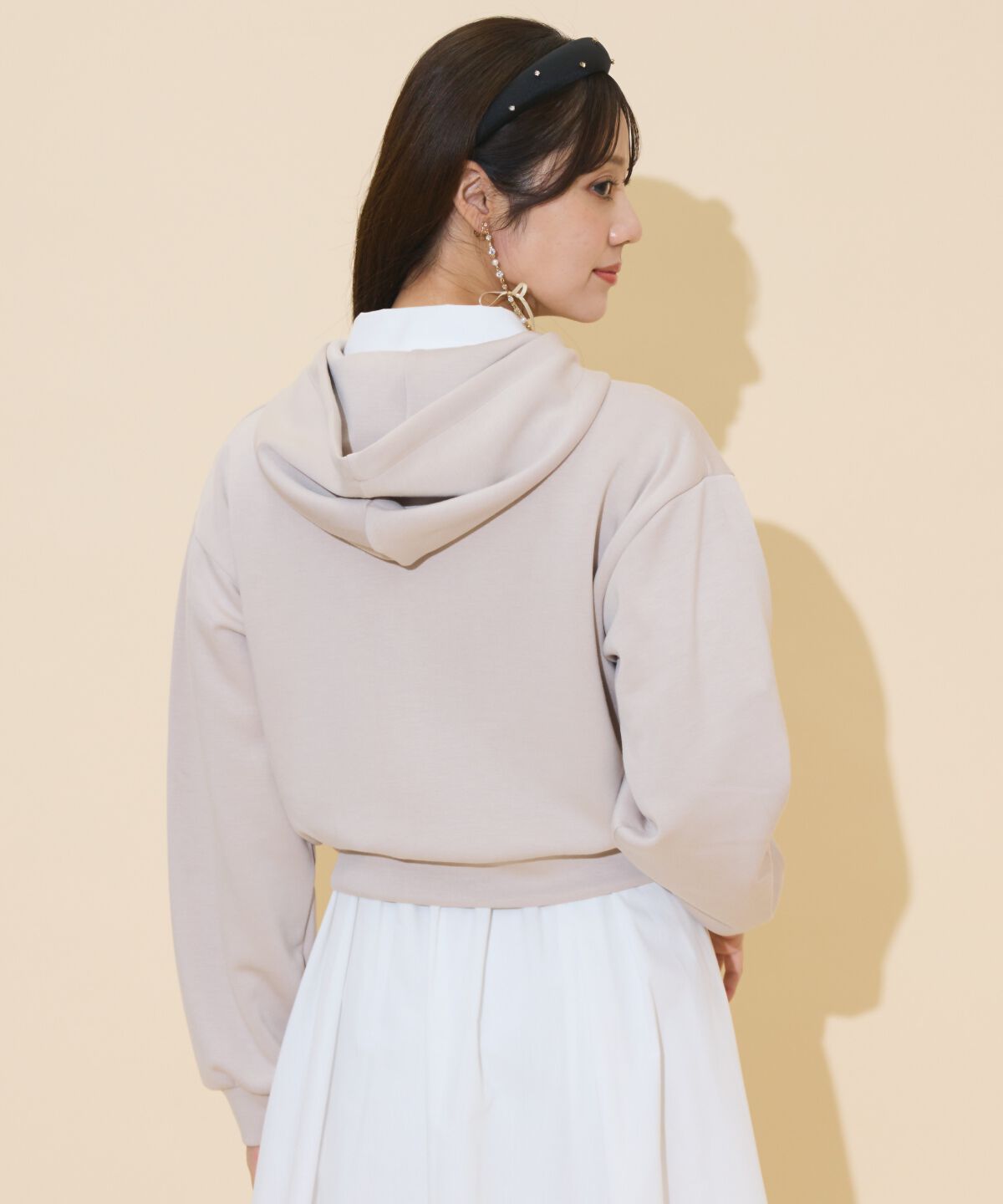 WILLSELECTION「ロゴテープパーカー」|パーカー|