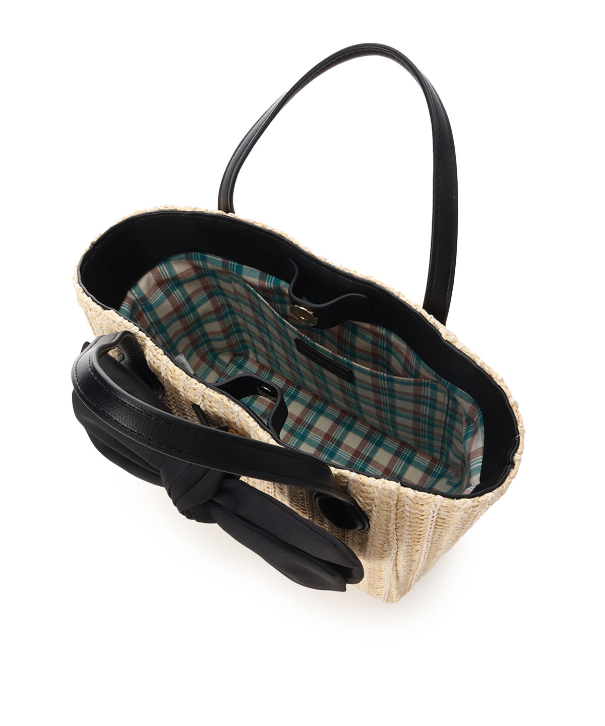 Samantha Thavasa Petit Choice「ビッグリボンかごバッグ」|トートバッグ|