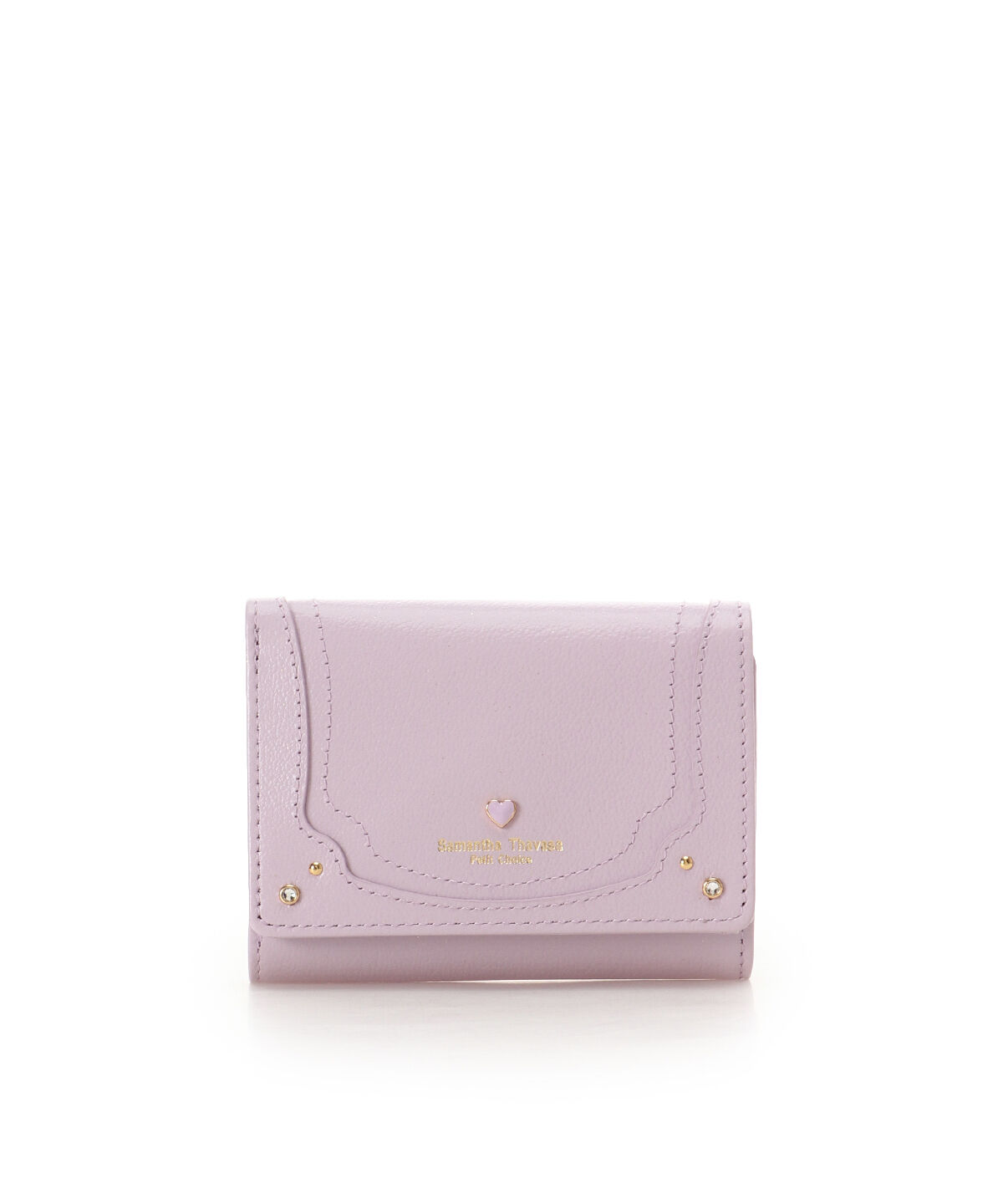 Samantha Thavasa Petit Choice「プチハート 折財布」|財布|ラベンダー