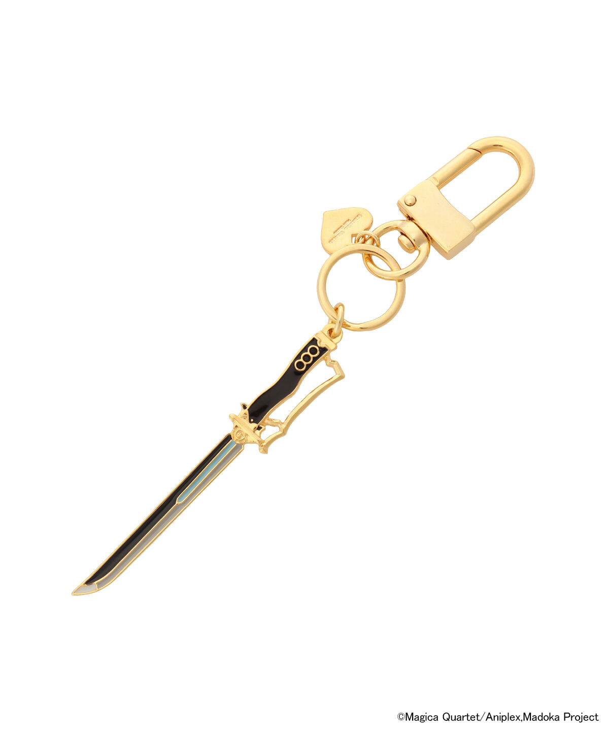 Samantha Thavasa Petit Choice「「魔法少女まどか☆マギカ」コレクション 「美樹さやか」キーリング」|チャーム・キーホルダー|ゴールド