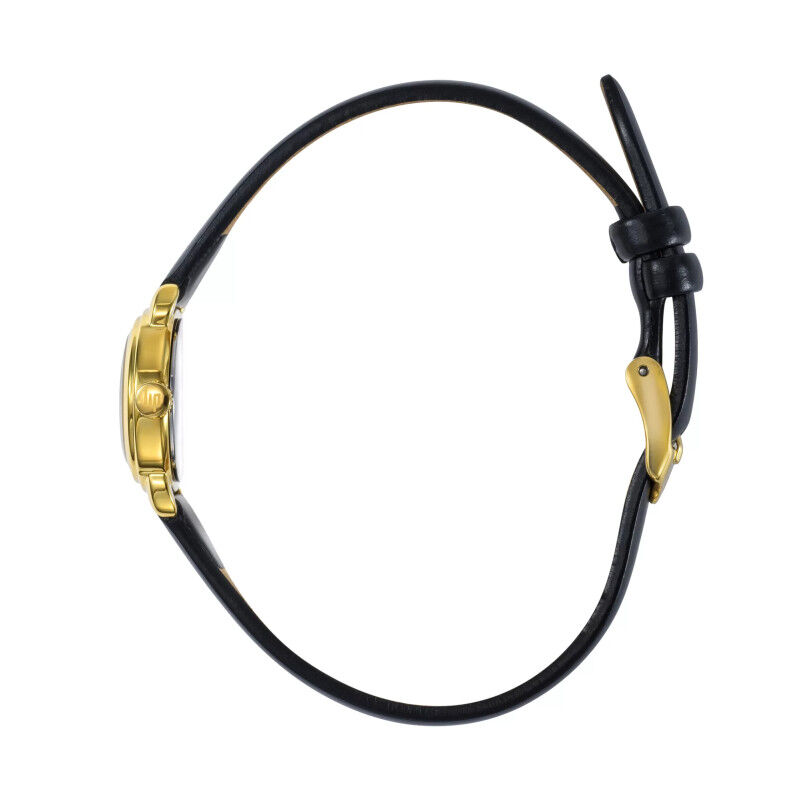 LIP「<LIP (ﾘｯﾌﾟ) > ｱﾝﾘｴｯﾄ ｺﾞｰﾙﾄﾞ ﾌﾞﾗｯｸﾚｻﾞｰ」|腕時計|