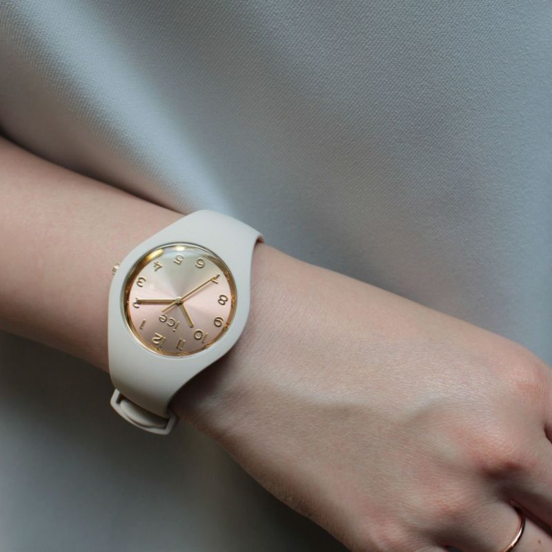 ICE-WATCH「〈ICE-WATCH(ｱｲｽｳｫｯﾁ)〉ICE sunset ｱｰﾓﾝﾄﾞｶﾌﾟﾁｰﾉ S37」|腕時計|