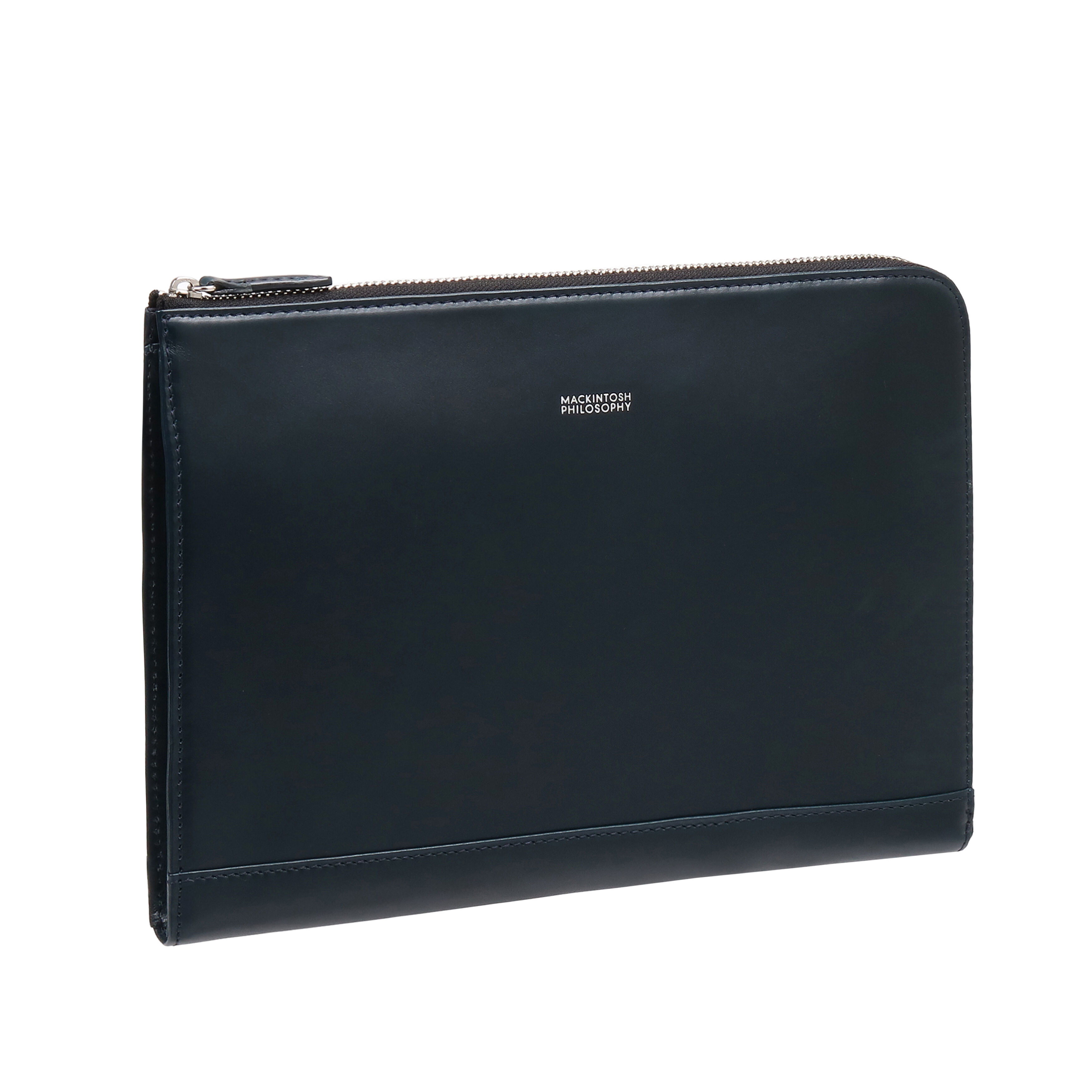 MACKINTOSH PHILOSOPHY「マッキントッシュ フィロソフィー ブレイヴァル クラッチバッグ S」|クラッチバッグ|ネイビー