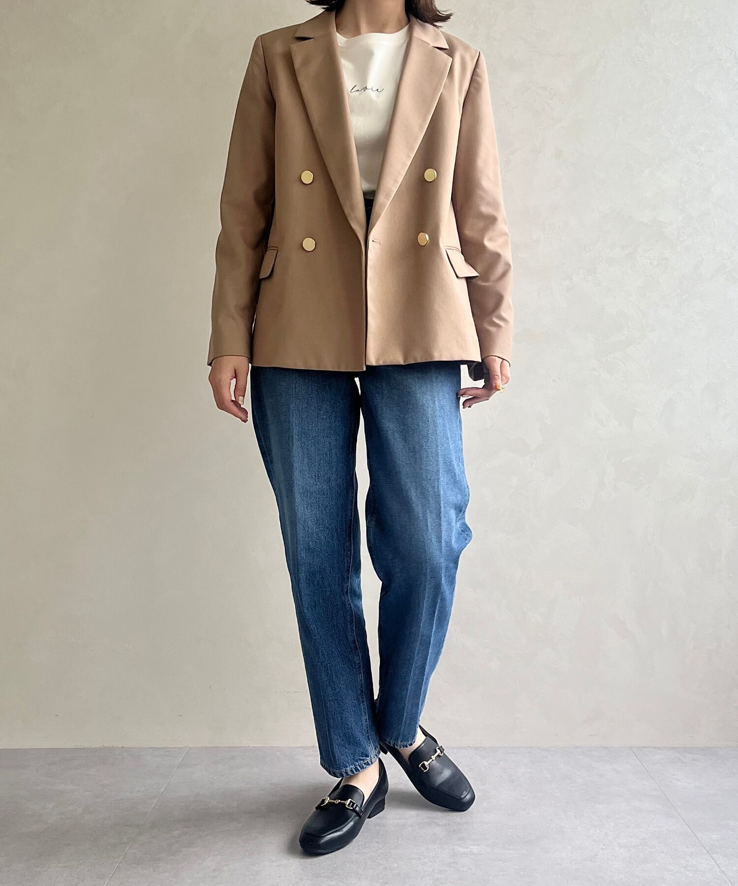 ORiental TRaffic「【跳べるパンプス/シリーズ累計１５０万足突破】スクエアトゥビットモチーフ  ローファー /R-3210」|パンプス|