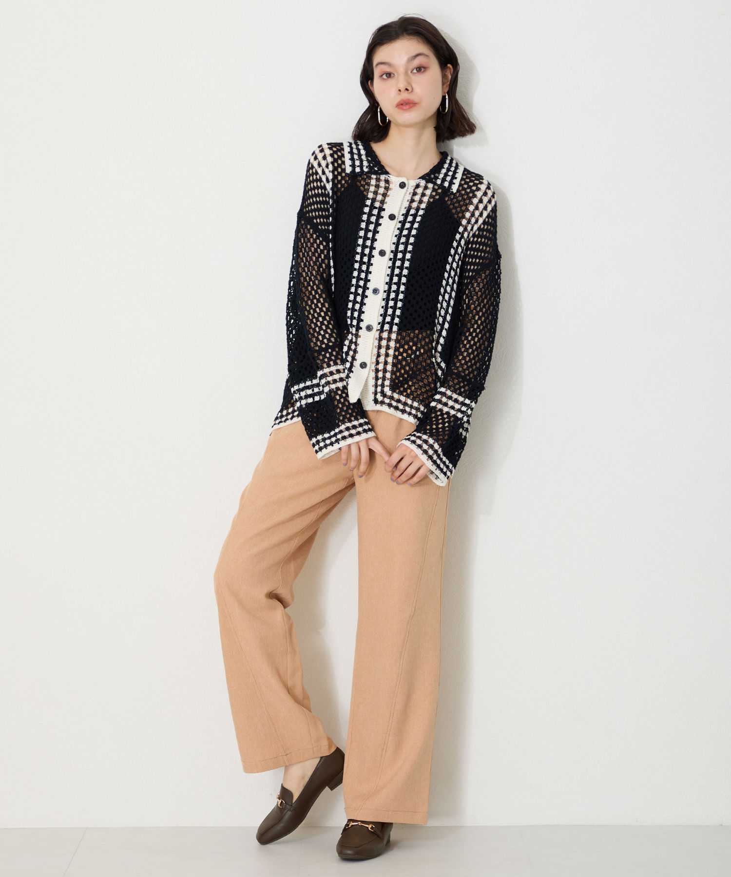 ORiental TRaffic「【跳べるパンプス/シリーズ累計１５０万足突破】スクエアトゥビットモチーフ  ローファー /R-3210」|パンプス|