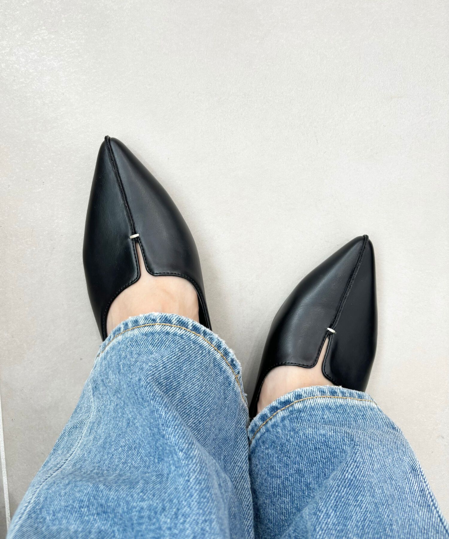 ORiental TRaffic「【WEB限定/累計2万足突破】フレア ヒール ポインテッドトゥ パンプス /45301 ヒール2.8ｃｍ 通勤靴 」|パンプス|