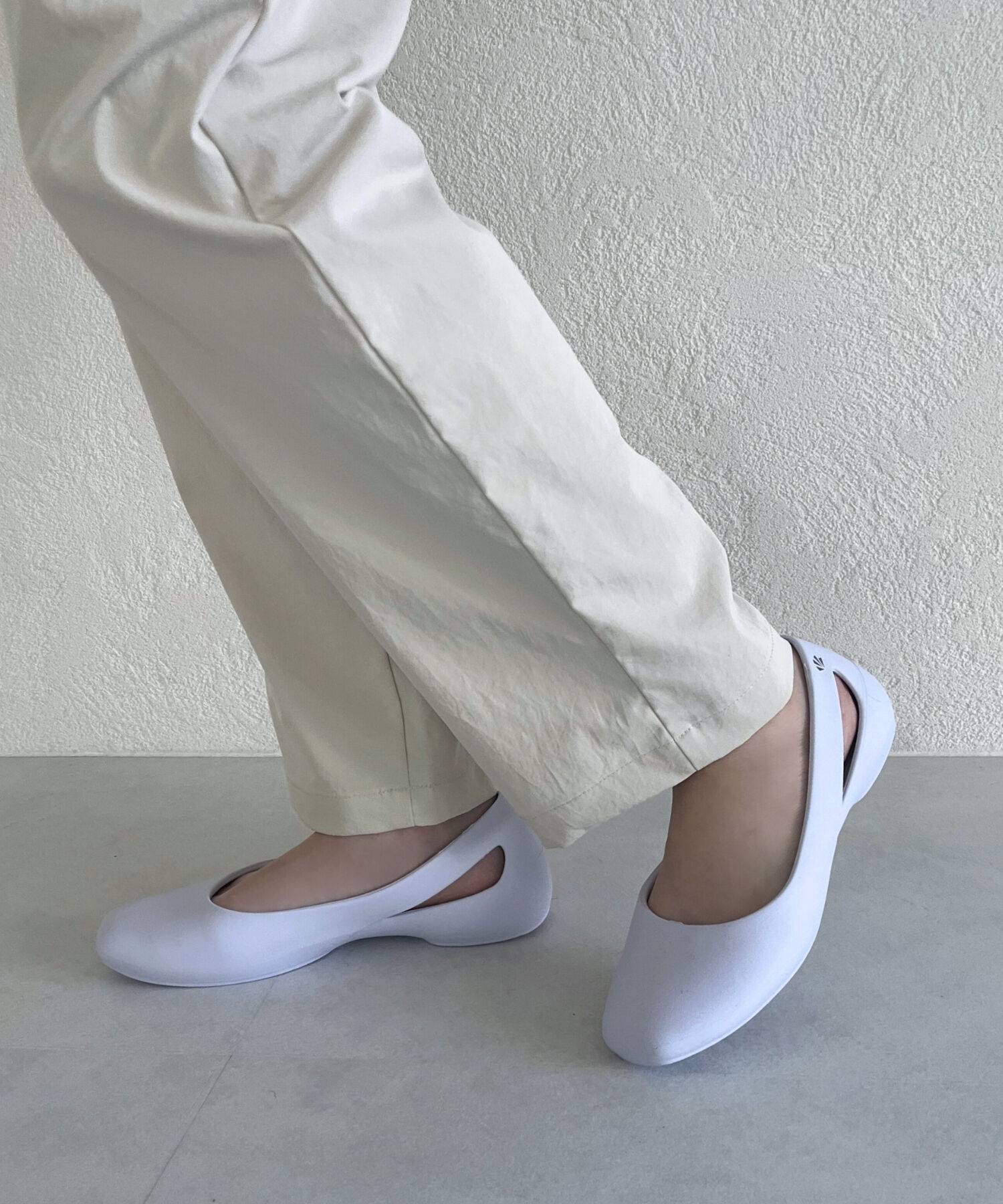 ORiental TRaffic「【WEB限定】EVAカットデザインパンプス/OT3223 軽量 リカバリー パンプス 人気 売れてる トレンド」|パンプス|WHITE